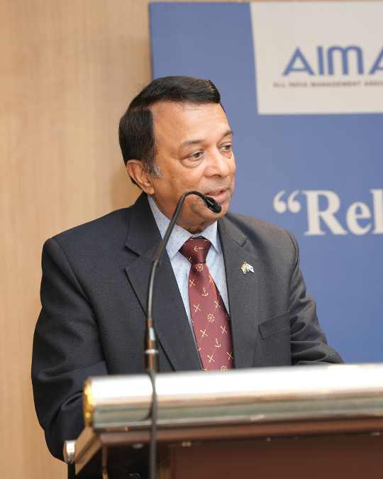 Guest Lecture on ‘Relevance of Maritime Domain for India’ by ice Admiral M P Muralidharan (AVSM & Bar, NM)