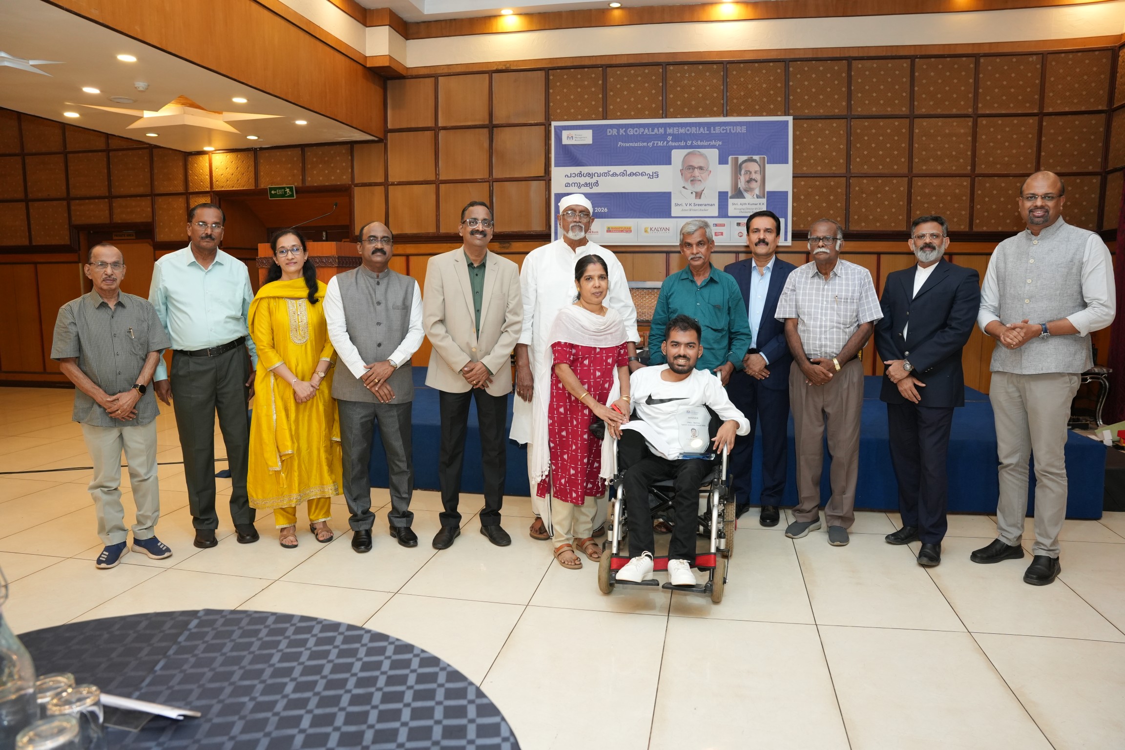Dr. K. Gopalan Memorial Lecture & Presentation of TMA Awards