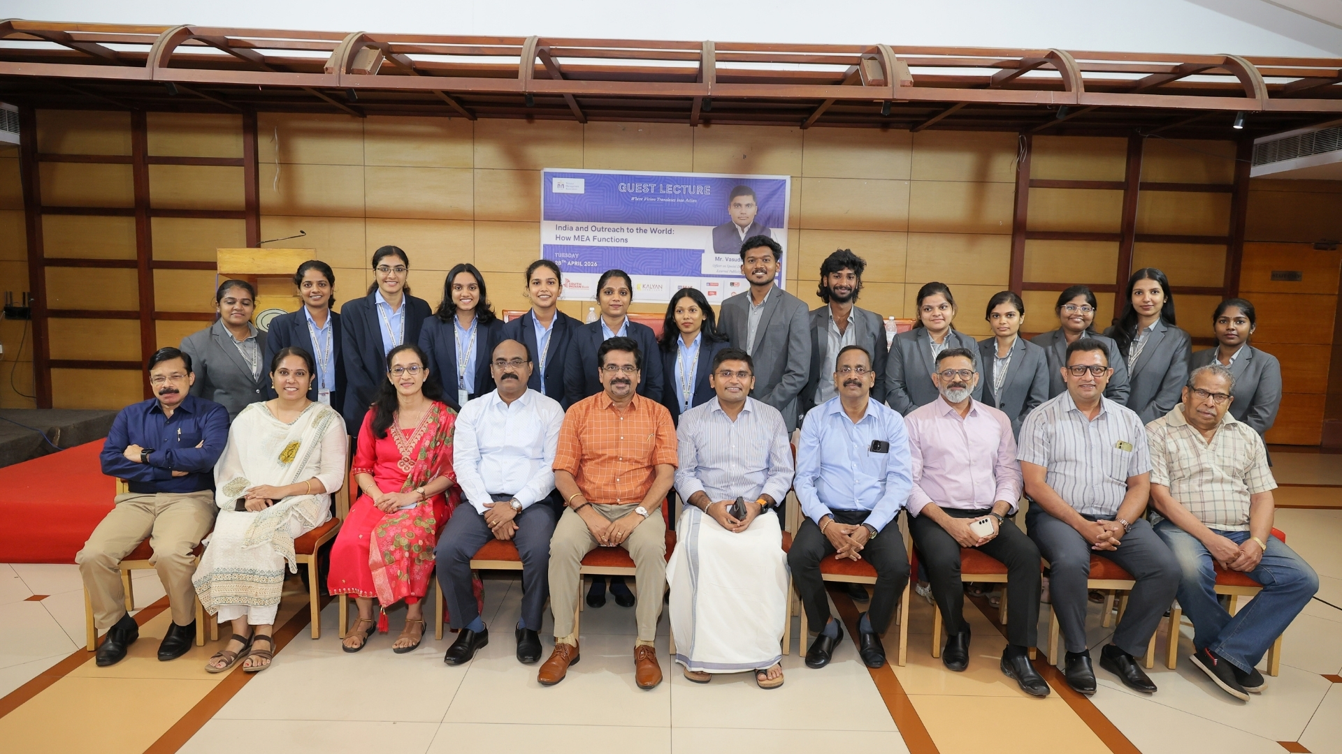 Guest Lecture : Mr. Vasudev Ravi, IFS