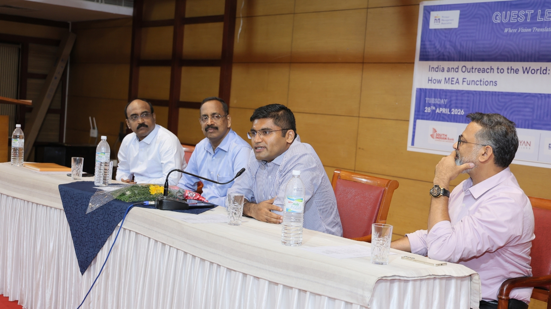 Guest Lecture : Mr. Vasudev Ravi, IFS