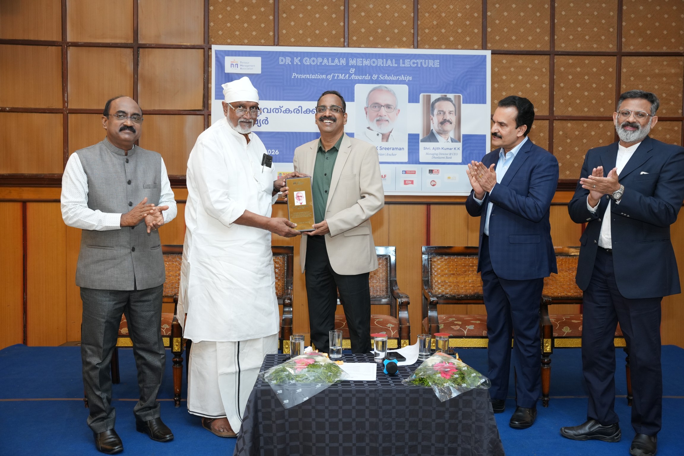 Dr. K. Gopalan Memorial Lecture & Presentation of TMA Awards
