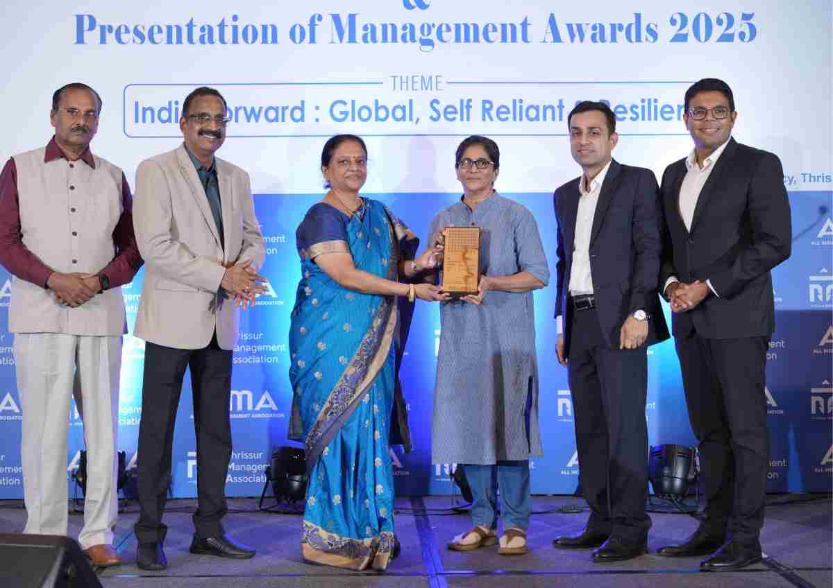 TMA–Manappuram Group Change Maker Award: Dr. P. BhanumathiT