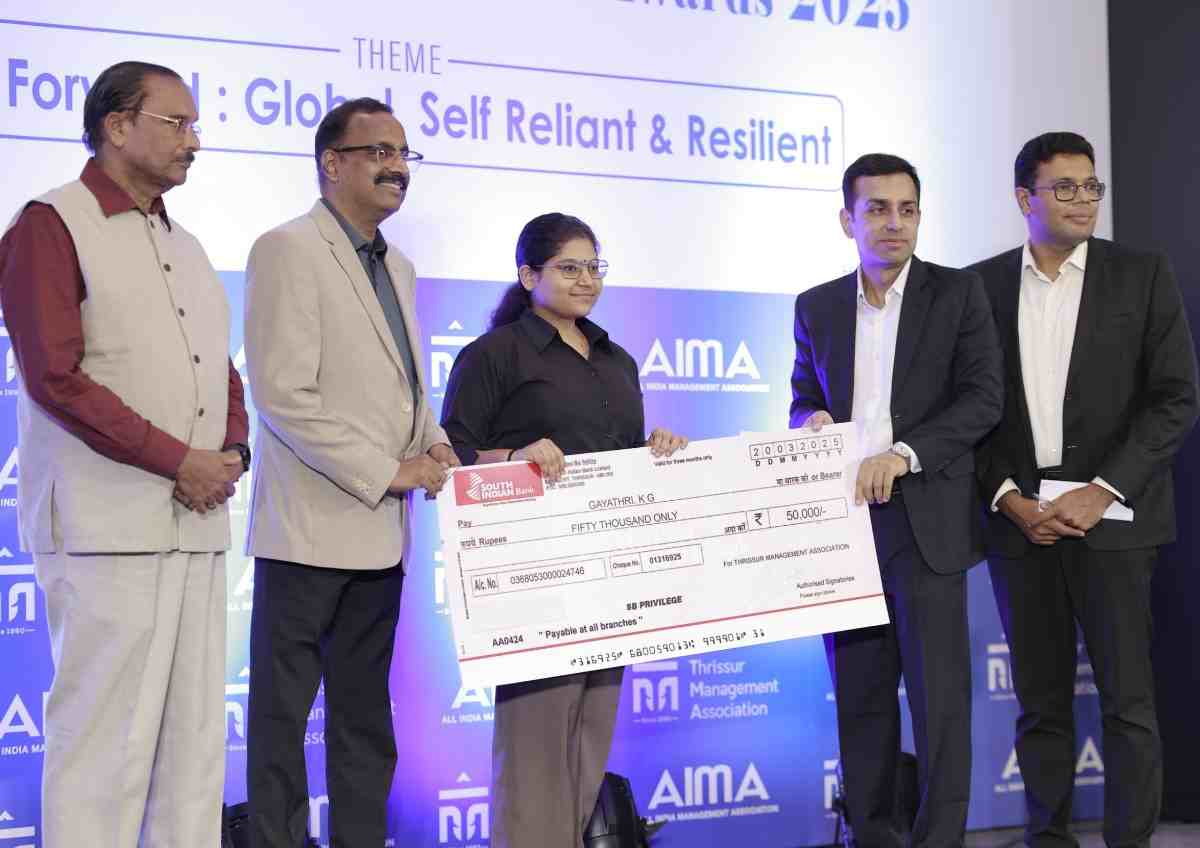 TMA Scholarship: Ms. Gayathri K. G.