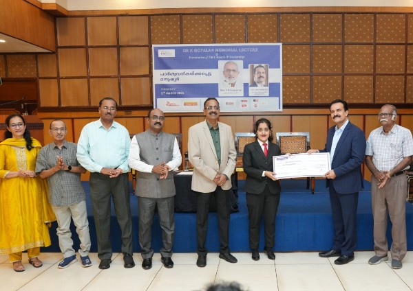 TMA Dhanalakshmi Scholarship : Ms. Lakshmi Krishnan