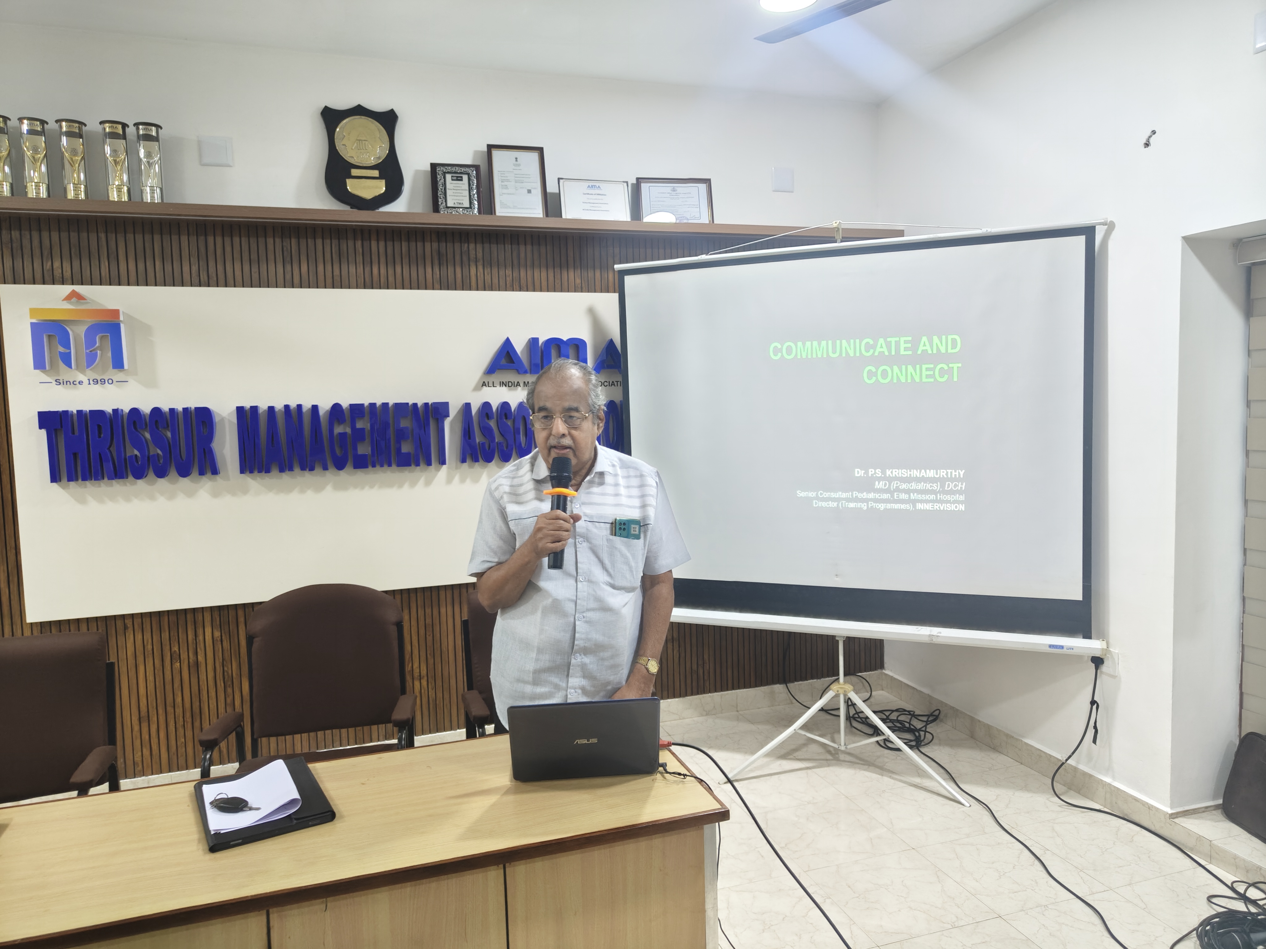Communicate & Connect with Dr. P S Krishna Murthy.