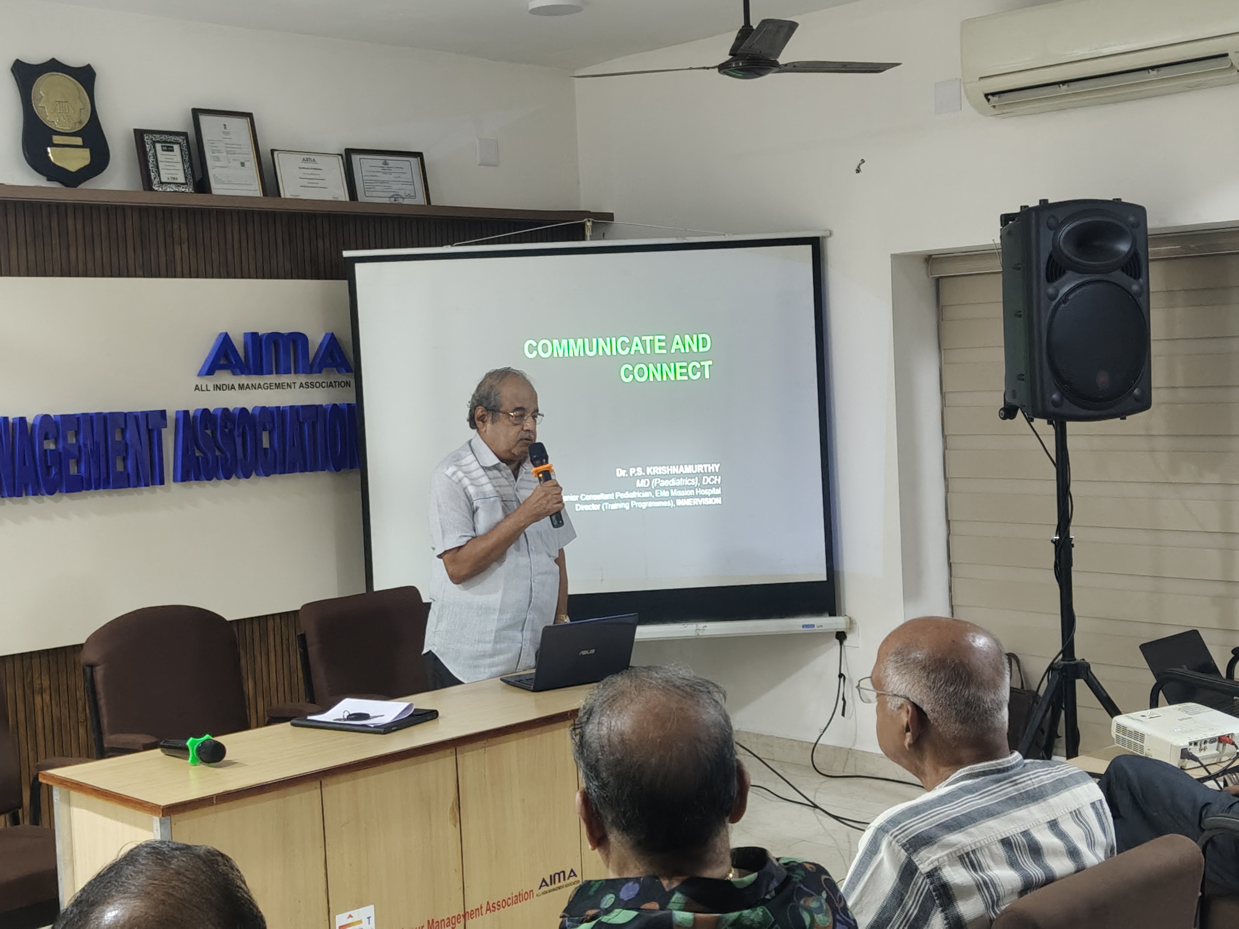 Communicate & Connect with Dr. P S Krishna Murthy.