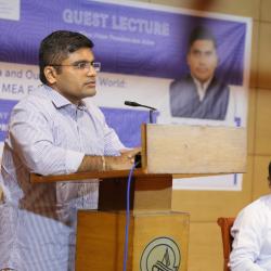 Guest Lecture : Mr. Vasudev Ravi, IFS