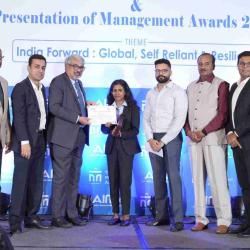 TMA T. R. Raghavan Memorial Best Management Student Award: Ms. Niveditha K. P.