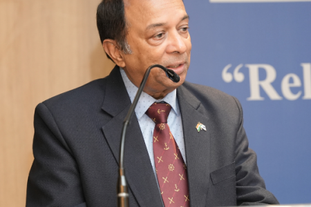 Guest Lecture on ‘Relevance of Maritime Domain for India’ by ice Admiral M P Muralidharan (AVSM & Bar, NM)