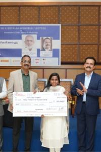  TMA Scholarship : Ms. Alfiya Jiya Joseph