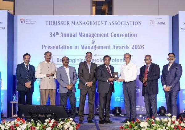 Mr. Madhu S Nair (Former CMD Cochin Shipyard) : TMA Manappuram Group Lifetime Achievement Award